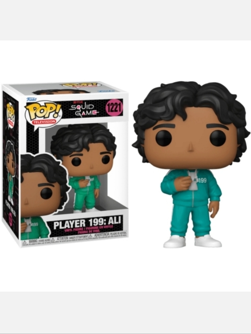 Funko POP! Television: Squid Game - Player 199: Ali Vinyl Figure ~ NWT